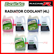 Excellabs Radiator Coolant for Cars and Motorcycles - 4L