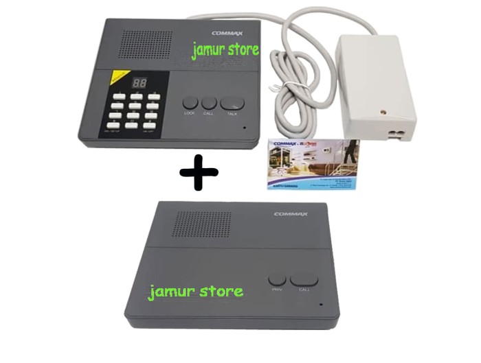 INTERCOM COMMAX 1 SET CM-810 + CM800S-Shelishop13 Harga  2,407,000 Ringgit*Penghantaran Percuma