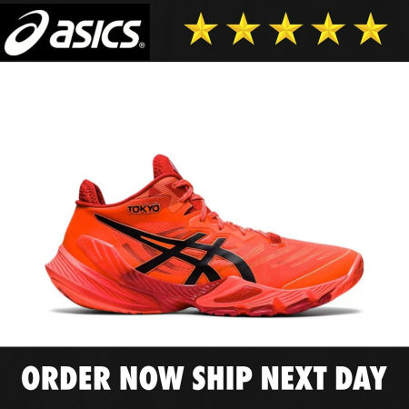 ASICS METARISE TOKYO Black Red Men's Volleyball Shoe