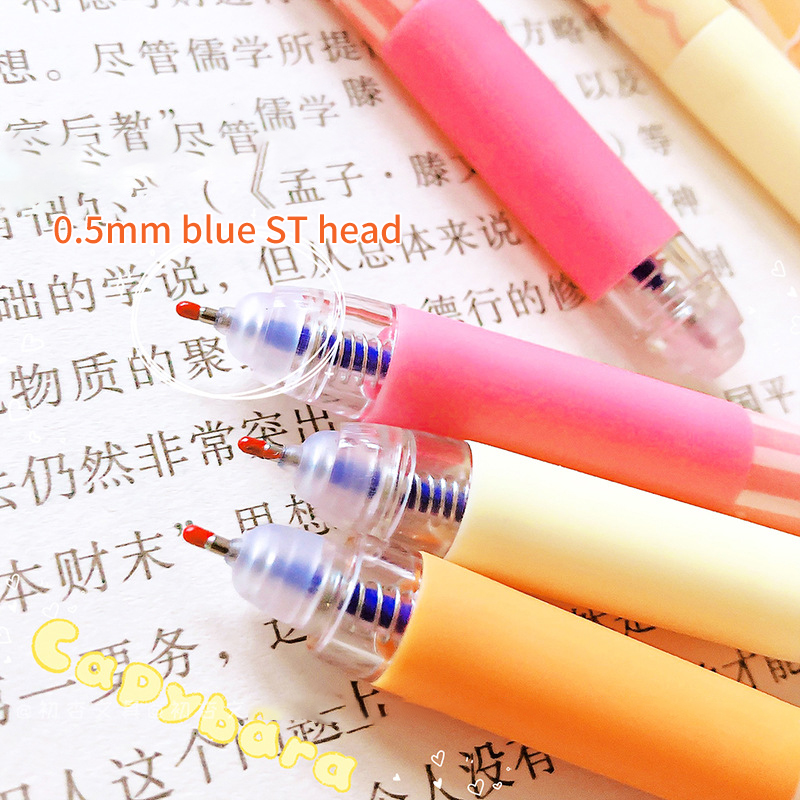 [pl]🔥 Kawaii phim hoạt hình capybara xóa được Gel bút trường văn phòng cung cấp thẩm mỹ văn phòng phẩm dễ thương xóa được trung tính bút sinh viên Quà Tặng