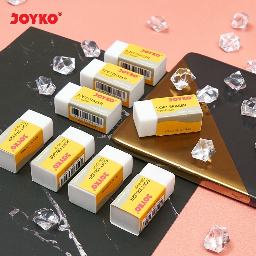 (BOX = 40PC) GROSIR PENGHAPUS STIP HAPUSAN JOYKO Eraser 526-B40