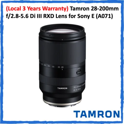 (Local 3 Years Warranty) Tamron 28-200mm F2.8-5.6 Di III RXD Lens for Sony E (A071)