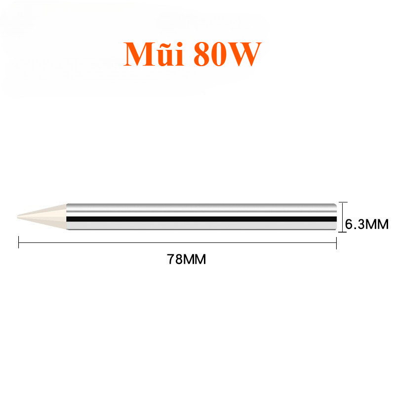 Đầu mỏ hàn 60W 80W 100W 150W mũi hàn nung