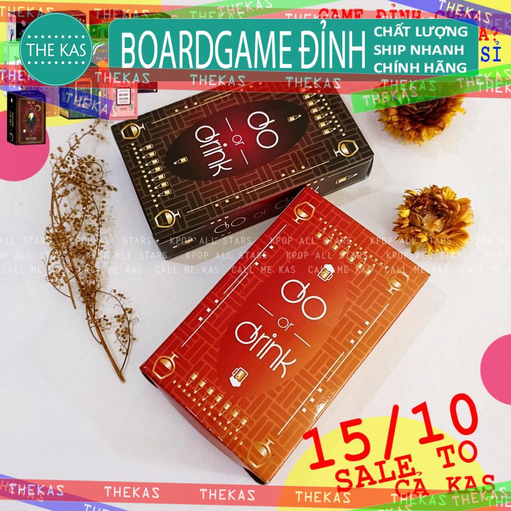 Bộ bài nhậu drinking game do or drink thẻ bài boardgame 50 lá thú vị