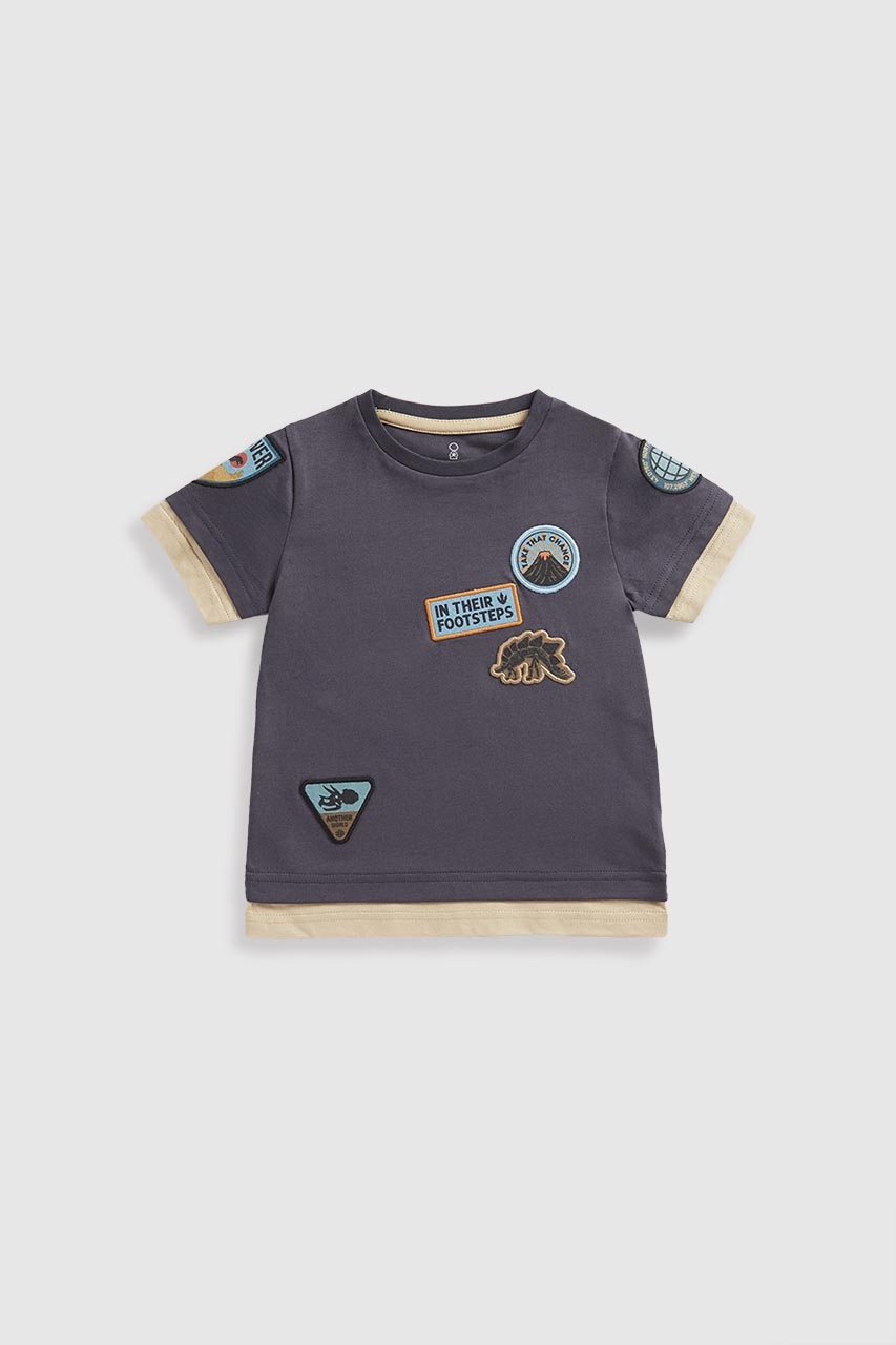 เสื้อยืดเด็กผู้ชาย Mothercare Double Layer T-Shirt HD226 ราคา 587 บาท*ส่งฟรี