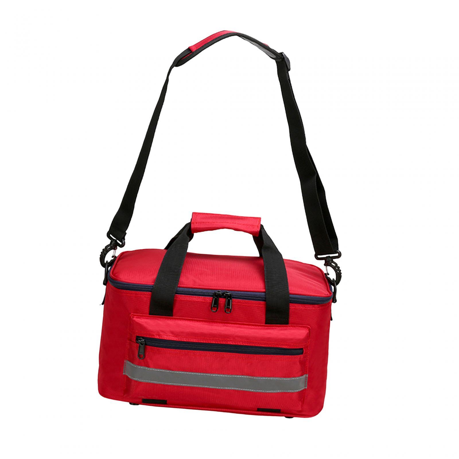 Baosity First Aid Kit Bag Jump Bag Emergency Storage Bag for Camping Travel