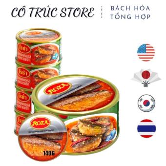 COMBO 4 HỘP Cá hộp sốt chua cay siêu thơm ngon Roza Thái Lan hộp 140g