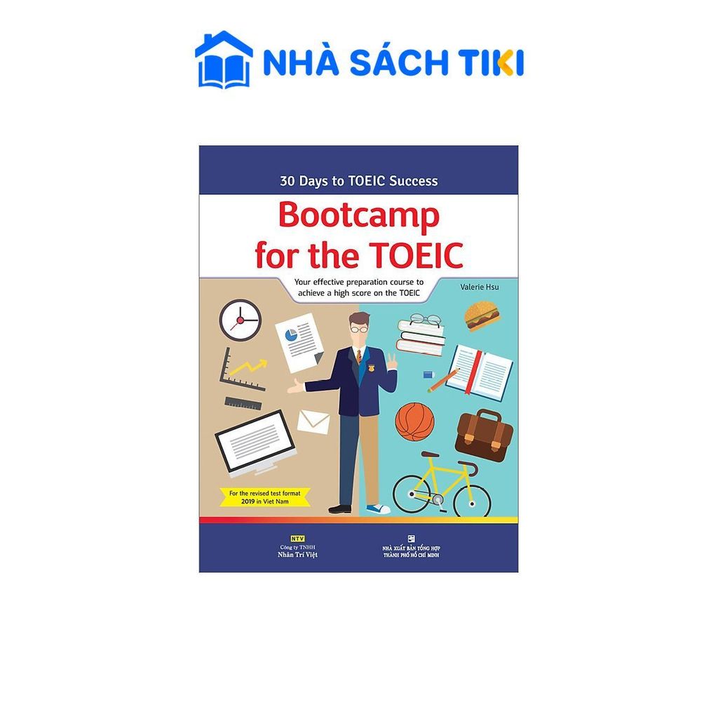 Sách Bootcam For The Toeic (Kèm file MP3) - Nhân Trí Việt