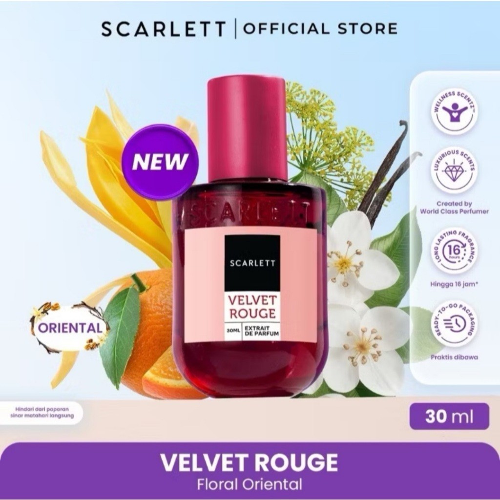 TERLARIS NO 1 Scarlet Extrait De Parfume - Parfum Scarlet 30ml Unisex
