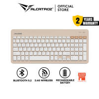 Alcatroz Xplorer Go BTR200 Bluetooth Wireless 2.4G  Rechargeable Keyboard