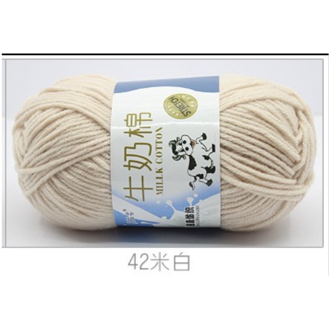 🇸🇬(68colours)5ply Milk Cotton Yarn Hand-Knitting Thread Soft Warm DIY Cotton Threads Baby Wool