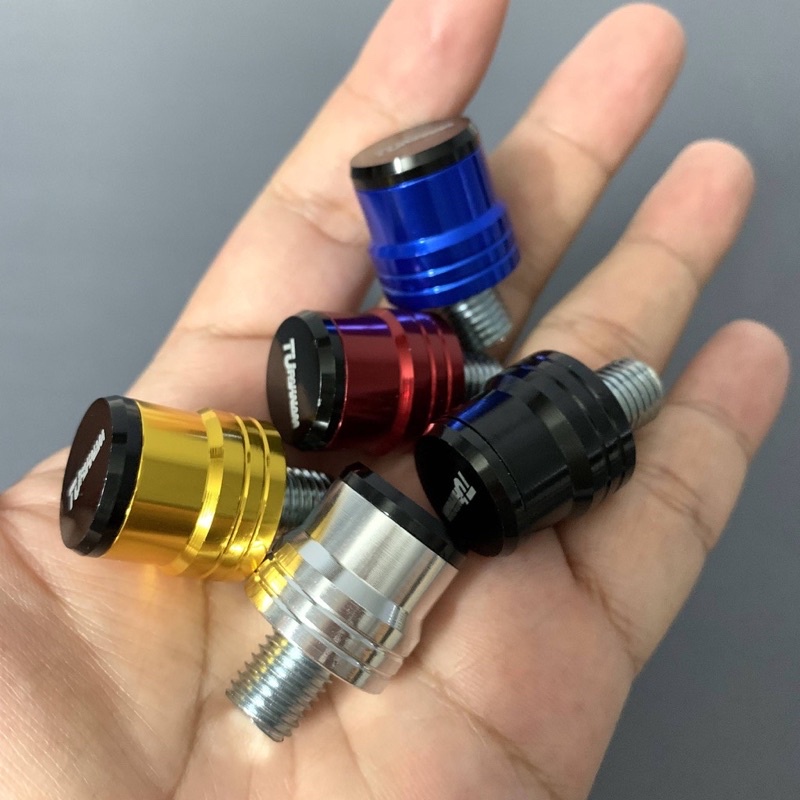 Ốc bịt chân gương xe máy đủ màu nhôm cnc