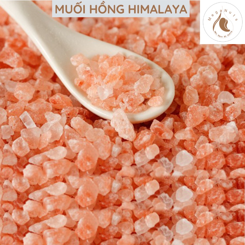 Muối hồng Himalaya nhập khẩu Pakistan 500g - Nhiều khoáng chất và i-ốt hơn muối ăn thông thường