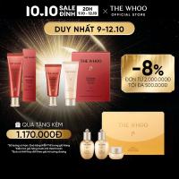 [THE WHOO OFFICIAL] Tinh chất chống nắng chống lão hóa chống oxy hóa làm dịu da The Whoo UV Red Vitamin Sunscreen 50ml