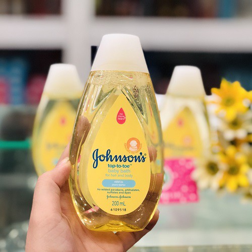 Sữa tắm gội toàn thân Johnson s Top-To-ToeTM Hair & Body Baby Bath