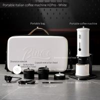 BINCOO เครื่องกาแฟเอสเปรสโซ่ H2Pro แบบพกพาเครื่องกาแฟแบบแคปซูลเครื่องสกัดเอสเพรสโซ่ไฟฟ้าขนาดกะทัดรัด