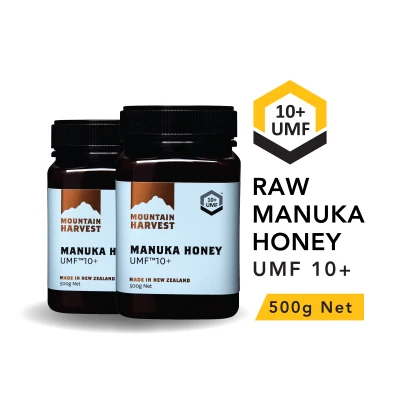 (Bundle of 2) Mountain Harvest Manuka Honey UMF 10+ 500g