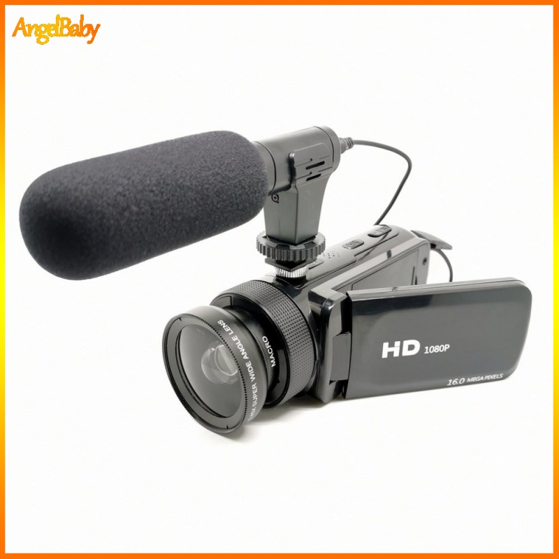 D100 Hd 16 Million Pixel Digital Video Camera With Wide Angle Lens
