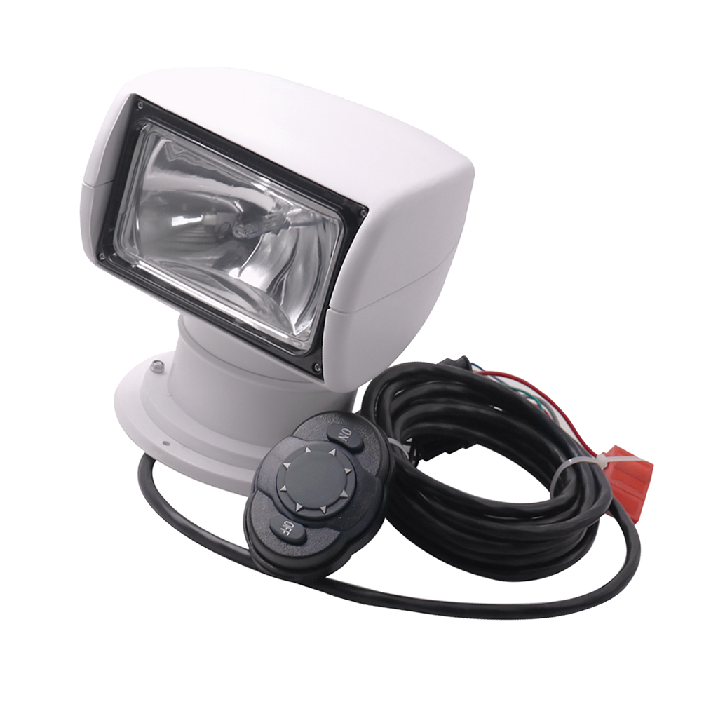 Boat Remote Control Spotlight Truck Marine Remote Searchlight 12V 100W Bulb