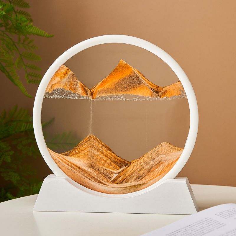 Tranh cát chuyển động đế mẫu mới nhất 2025 tranh nghệ thuật trang trí có decor quà tặng 3D cát lún t