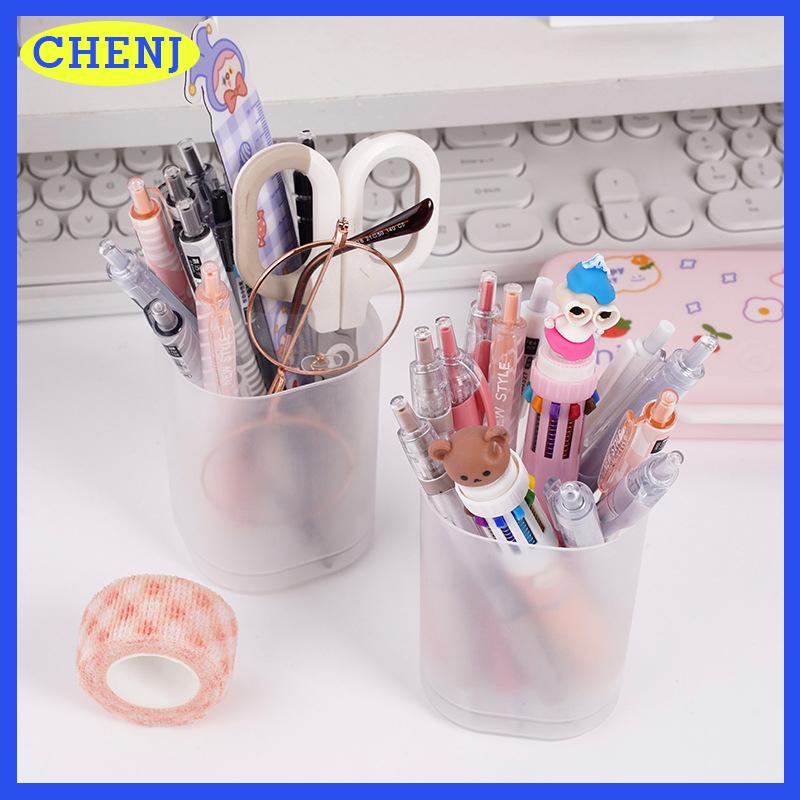 CHENJ Bút Chủ Máy Tính Để Bàn Bút Chủ Đơn Giản Công Suất Lớn Dễ Thương Lưu Trữ Văn Phòng Phẩm Văn Phòng Phẩm Xuất hiện Cao Cấp Lưu Trữ Container