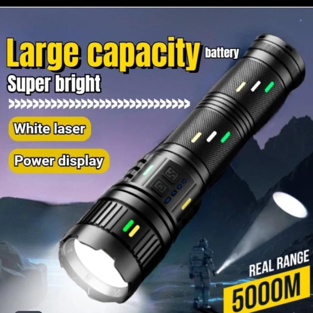 SENTER LED LASER TELESCOPIC ZOOM SHOT LONG RECHARGEABLE/ SENTER CAMPING OUTDOOR/SENTER POWERBANK - 15000 mAh Giá 780,000 Đồng*Miễn phí vận chuyển