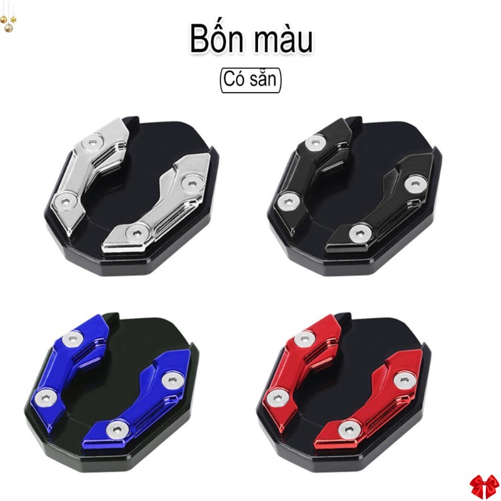 xe máy điện nâng cấp phụ kiện: thiết kế mở rộng nhôm cao cường độ, ổn định, trượt chống.