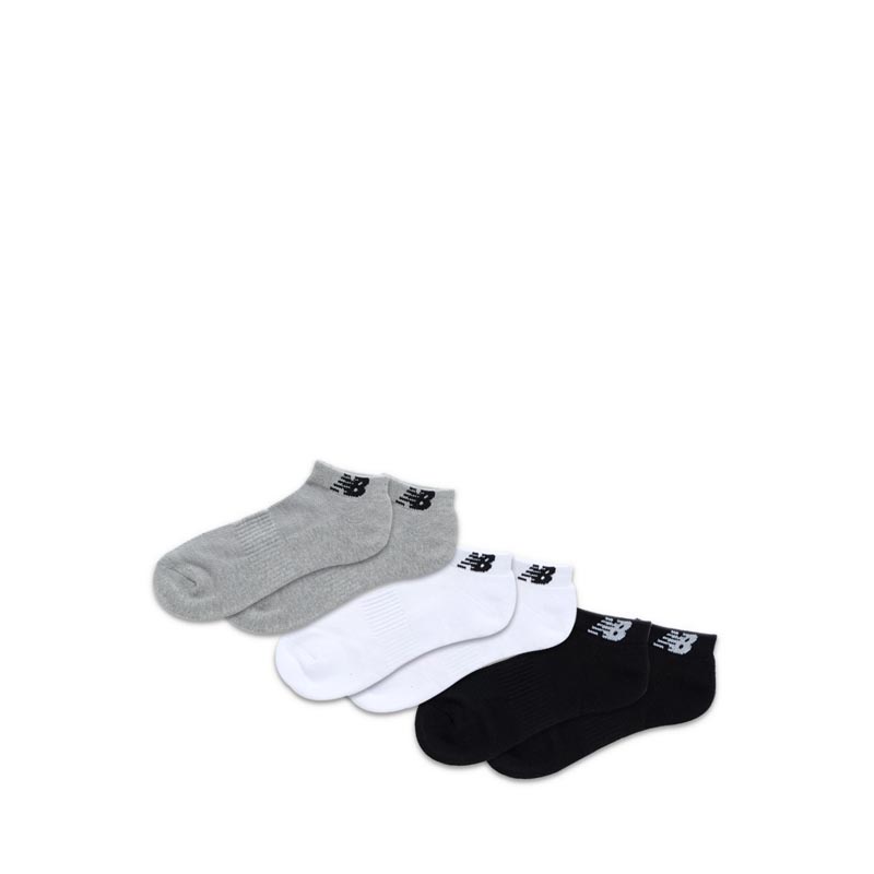 New Balance Response Perform 3P Unisex Socks - Black Grey White