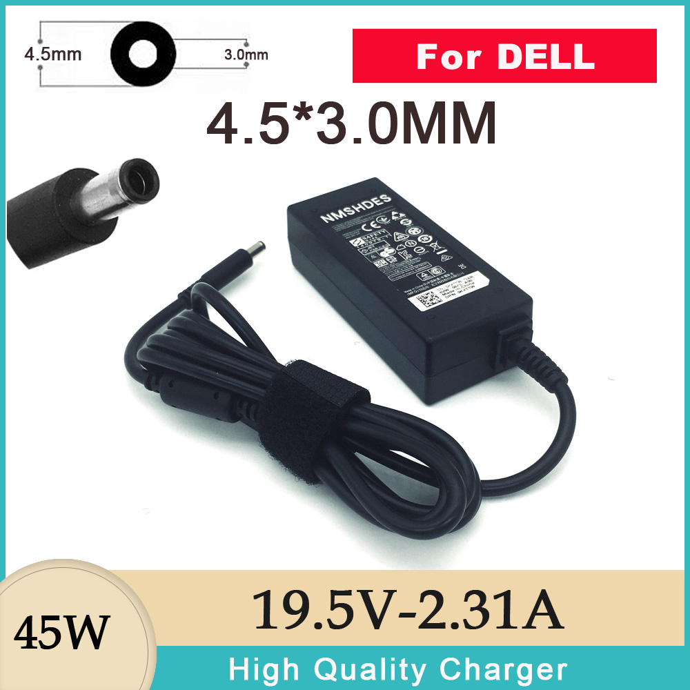 Genuine 45W 19.5V 2.31A AC Adapter Laptop Charger for Inspiron 11 13 14 17 15 3000 5000 7000 Series Power Supply