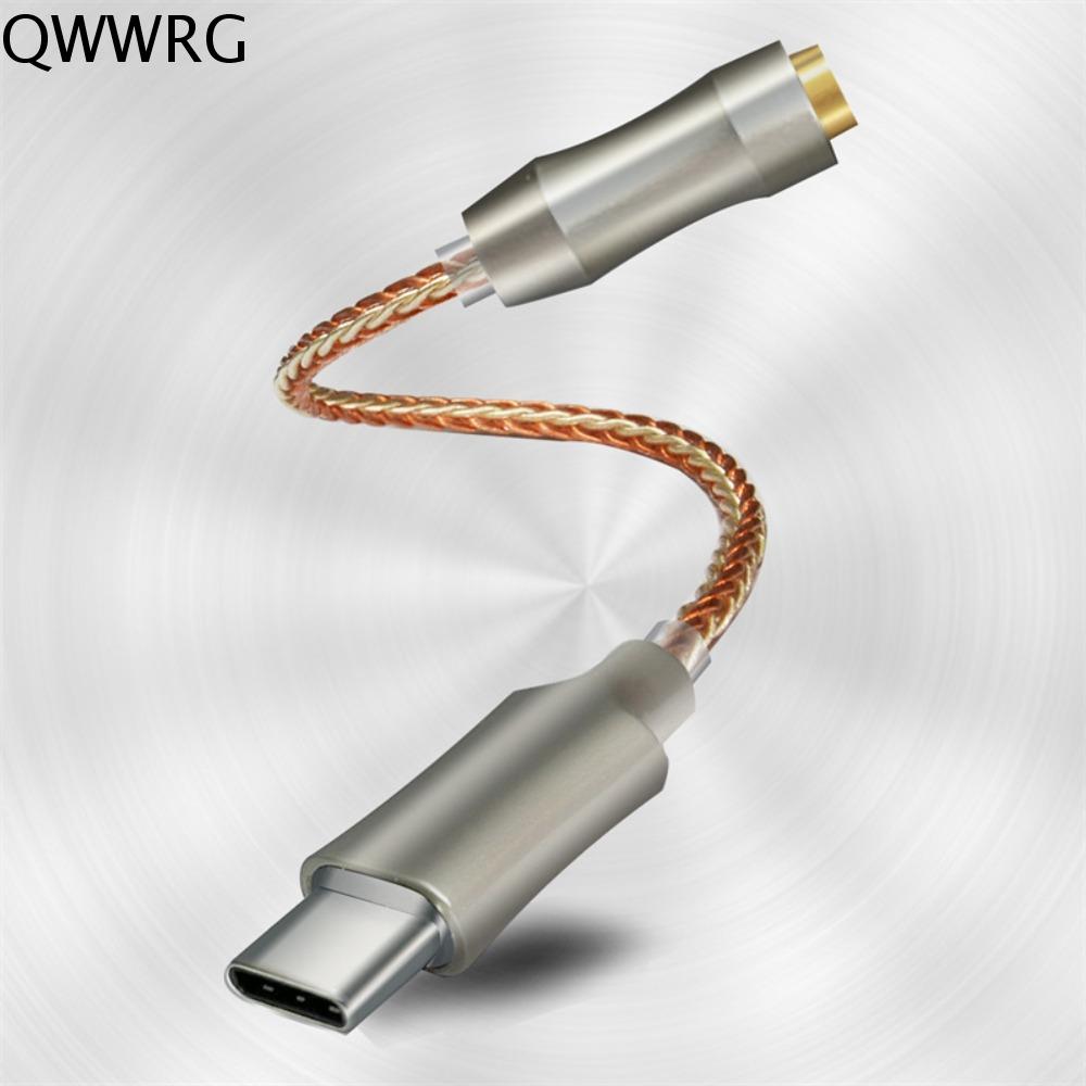 QWWRG Bộ chuyển đổi Bộ giải mã âm thanh khuếch đại tai nghe 32bit Loại C đến 3.5mm Bộ giải mã âm thanh cx31993 Thuận tiện Chip kỹ thuật số Bộ chuyển đổi điện thoại di động IEM AMP Dành cho điện thoại di động/máy tính