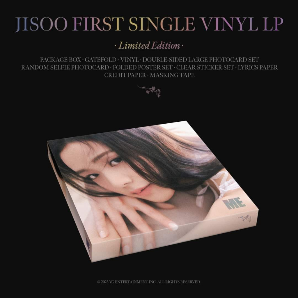 Official Album LP Vinyl Jisoo Me Limited Edition