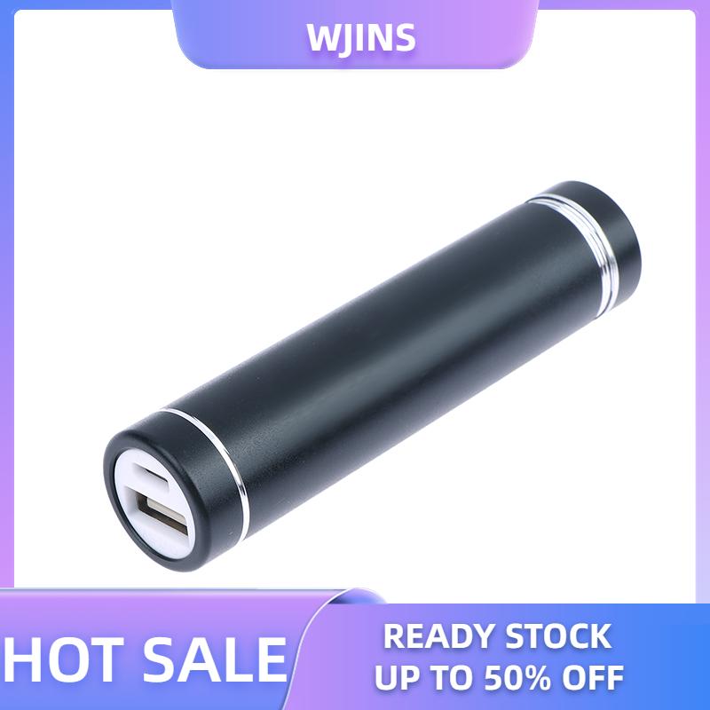 WJINS 18650 ngân hàng điện trường hợp Kit hình trụ hợp kim nhôm hàn-miễn phí Loại C điện thoại di động cung cấp Kit Pin trường hợp - 2