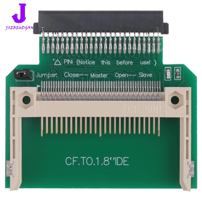 【Huang Li Electronics】Cf Merory Card Compact Flash To 50Pin 1.8" Ide Hard Drive Ssd Adapter ราคา 90 บาท*ส่งฟรี