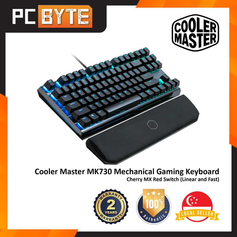 Cooler Master MasterKeys MK730 - Gaming Mechanical Keyboard (Cherry MX Switches, TKL, RGB Illumination) Singapore