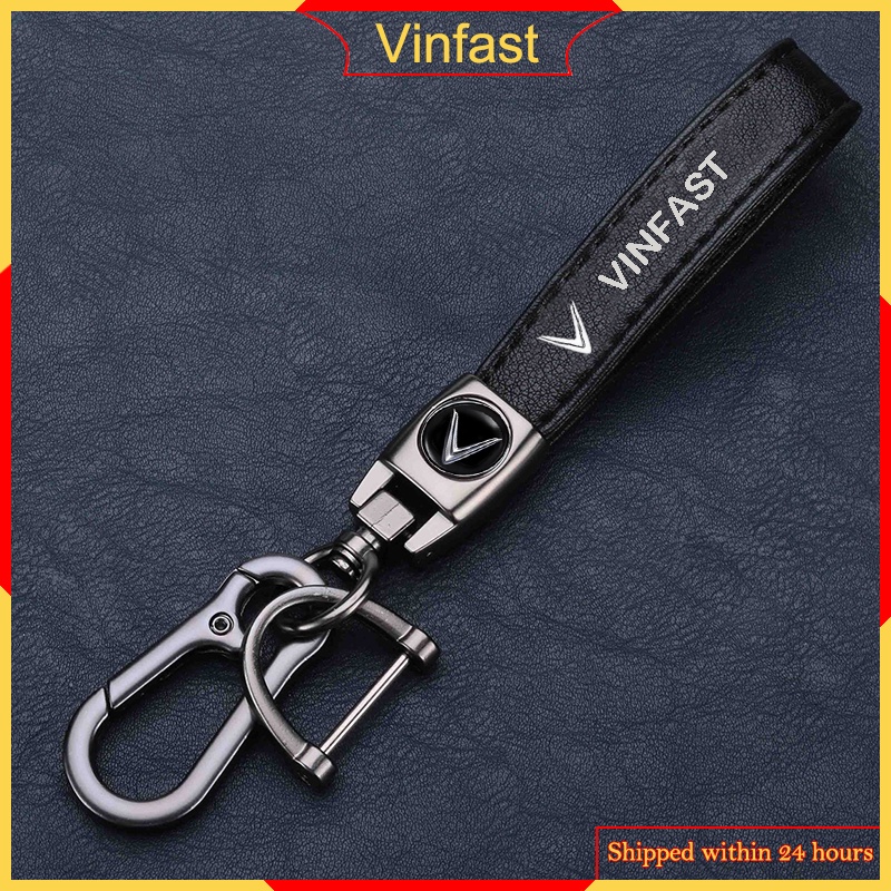 Vinfast Móc khóa Móc khóa logo ô tô Xa Móc khóa bao da đựng chìa khóa