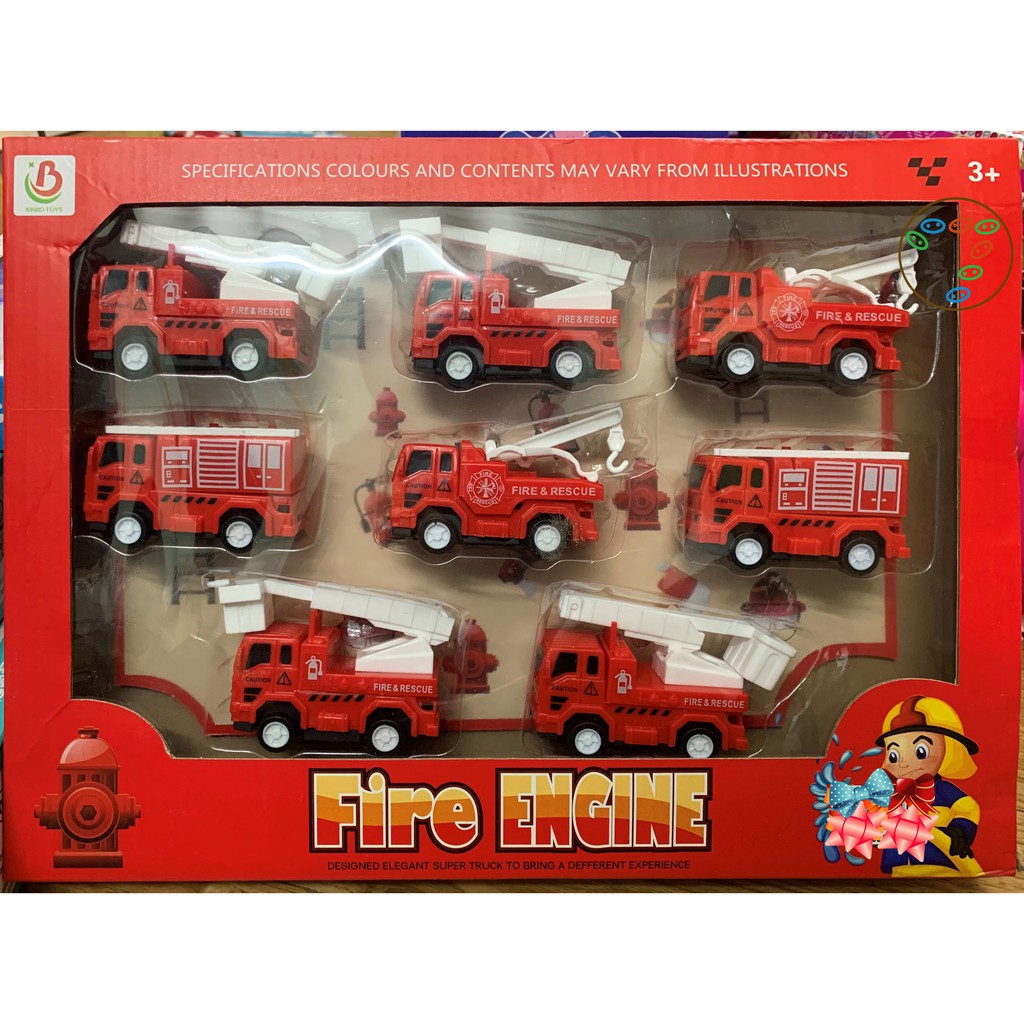 Hộp xe ct cứu hỏa 8c