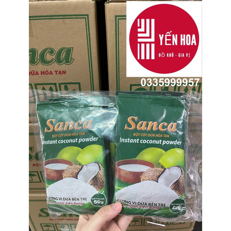 1 lốc bột cốt dừa sanca 50g