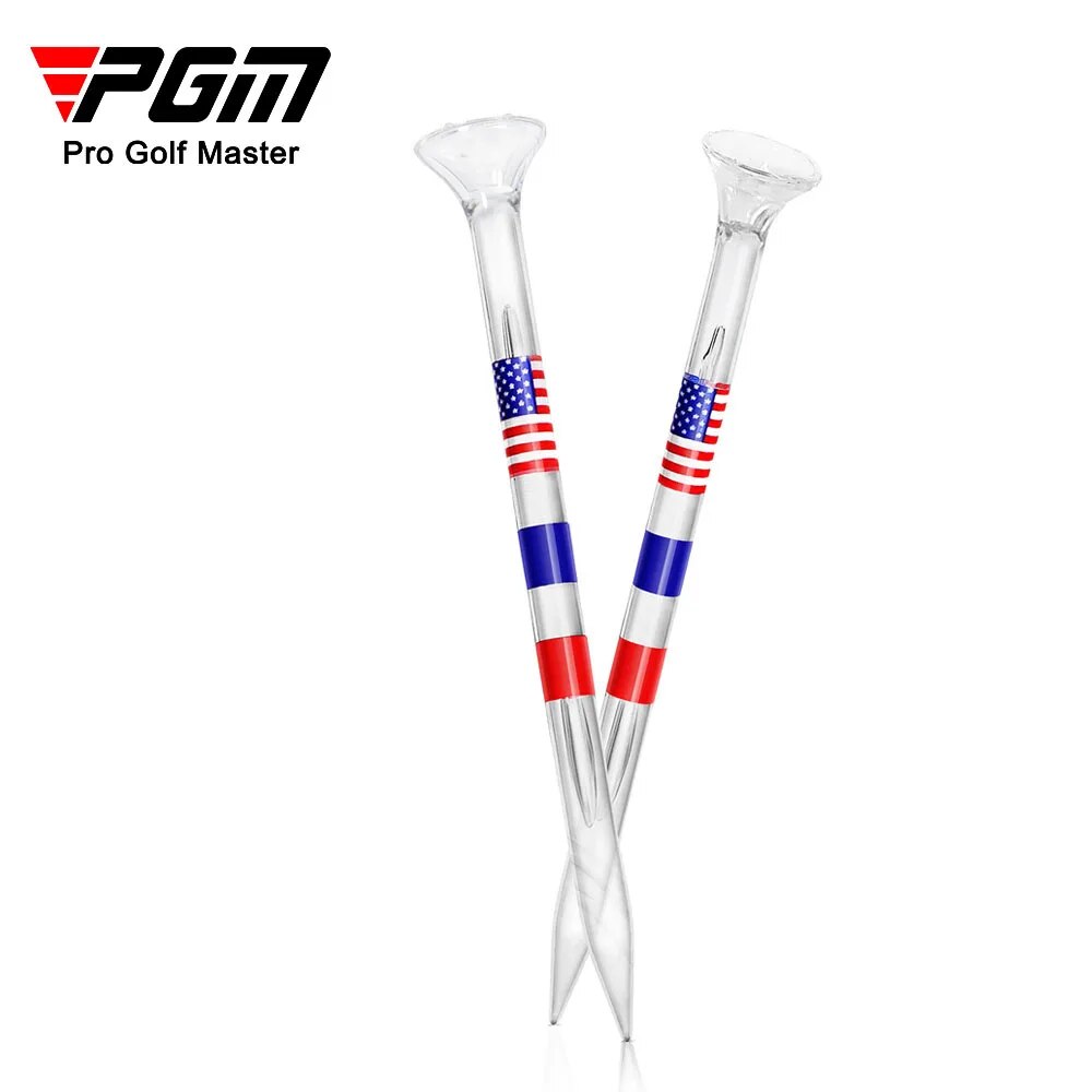 Pgm 50 cái giá đỡ bóng golf 83 mét trong suốt bóng chơi golf phụ kiện te025-a