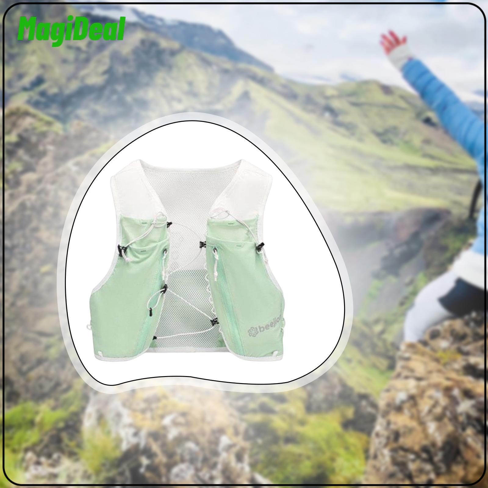 MagiDeal Hydration Vest Water Bag Lightweight Breathable Runner Rucksack Running Vest for Camping Jogging Trail Running Climbing