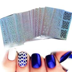 Aliexpress Com Buy 12pcs Sheet Fall Leaves Nail Stencil Nail Art