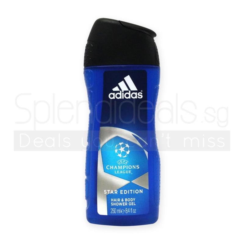 Buy (Pack of 6) ADIDAS Shower Gel - UEFA Champions League 3 in 1 250ml - 4344 Singapore