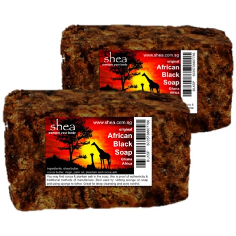 Buy African Black Soap for Acne and Oily Skin Singapore