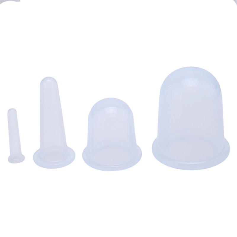 Buy Ai Home 4pcs Health Care Silicone Massage Cupping Cups Body Anti Cellulite Massager (Clear) (Intl) - intl Singapore