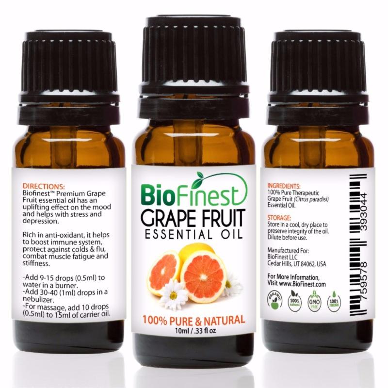 Buy Biofinest Grapefruit Essential Oil (100% Pure Therapeutic Grade) 10ml Singapore