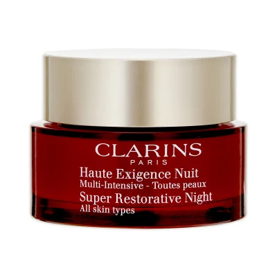 Clarins Super Restorative Night Age Spot Correcting Replenishing Cream (For All Skins) 1.6oz, 50ml