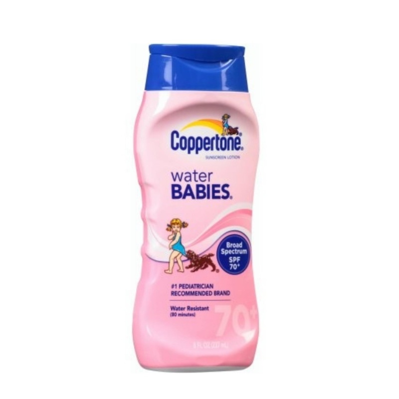 Buy Coppertone Water Babies Pure & Simple Sunscreen Lotion SPF 50 Broad Spectrum 237ml Singapore