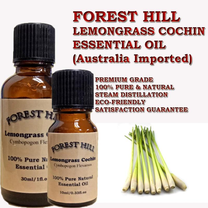 Buy Forest Hill 100% Pure & Natural Lemongrass Cochin Essential Oil 30ml - Australia Imported Singapore