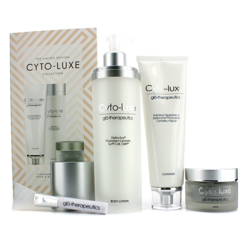 Buy Glotherapeutics CytoLuxe Collection Limited Edition: Body Lotion Cleanser Mask Mask Applicator Singapore