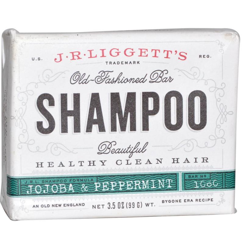 Buy J.R. Liggetts, Old Fashioned Bar Shampoo, Jojoba & Peppermint Oil Singapore