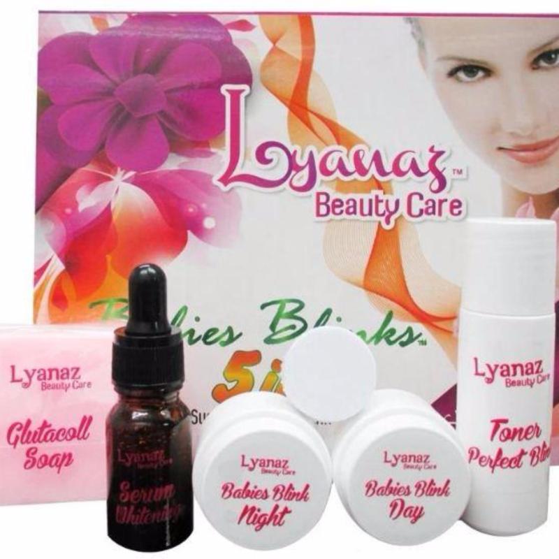 Buy Lyanaz Beauty Care Babies Blinks 5 In 1 Whitening Set (With Glutathione, Honey Milk & Tomato Extracts) . Singapore